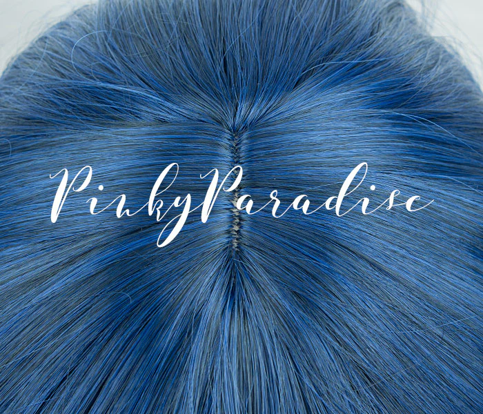 Navy Blue Wavy 65cm - Image 3